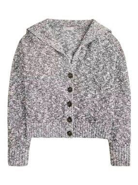 J. CREW Sailor Collar Inspired Cardigan, Size M.